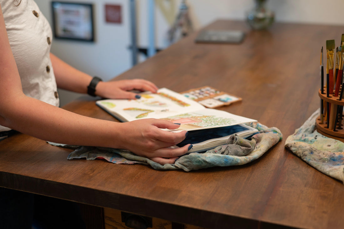 How to Overcome the Fear of a Blank Page - alyssawhetstoneart
