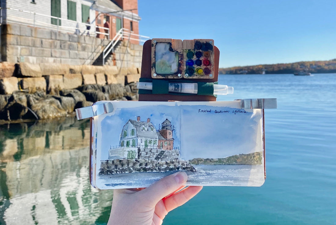 My New Favorite Watercolor Travel Painting Kit