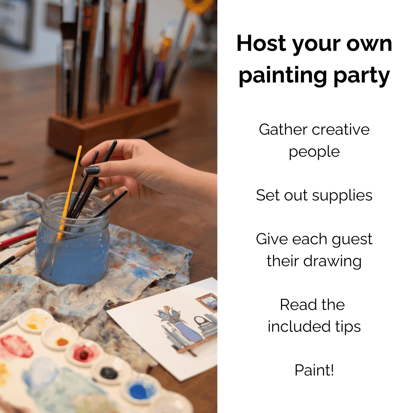 Fireside - Paint Me! Party Pack - alyssawhetstoneart