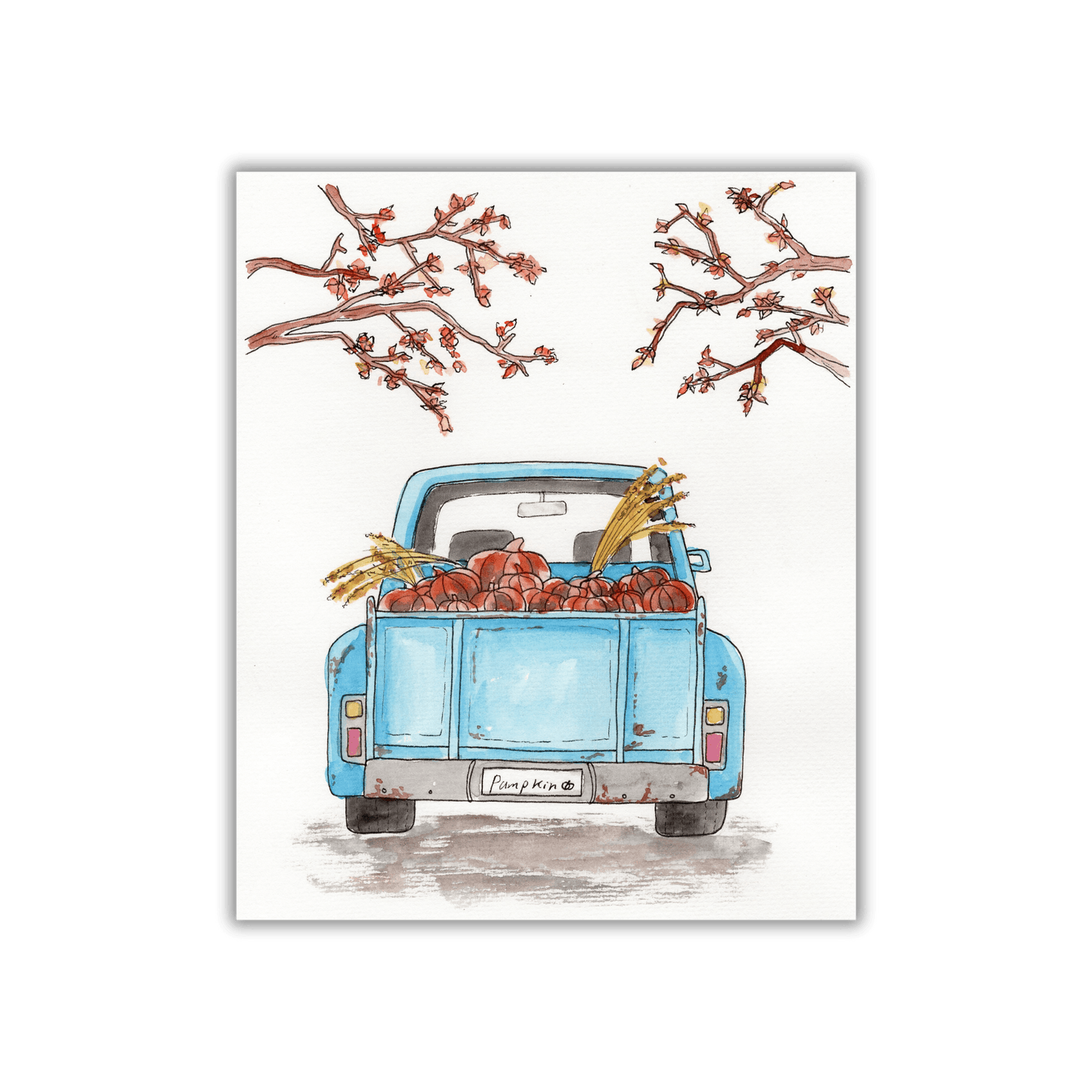 Pumpkin Truck Paint Me Page
