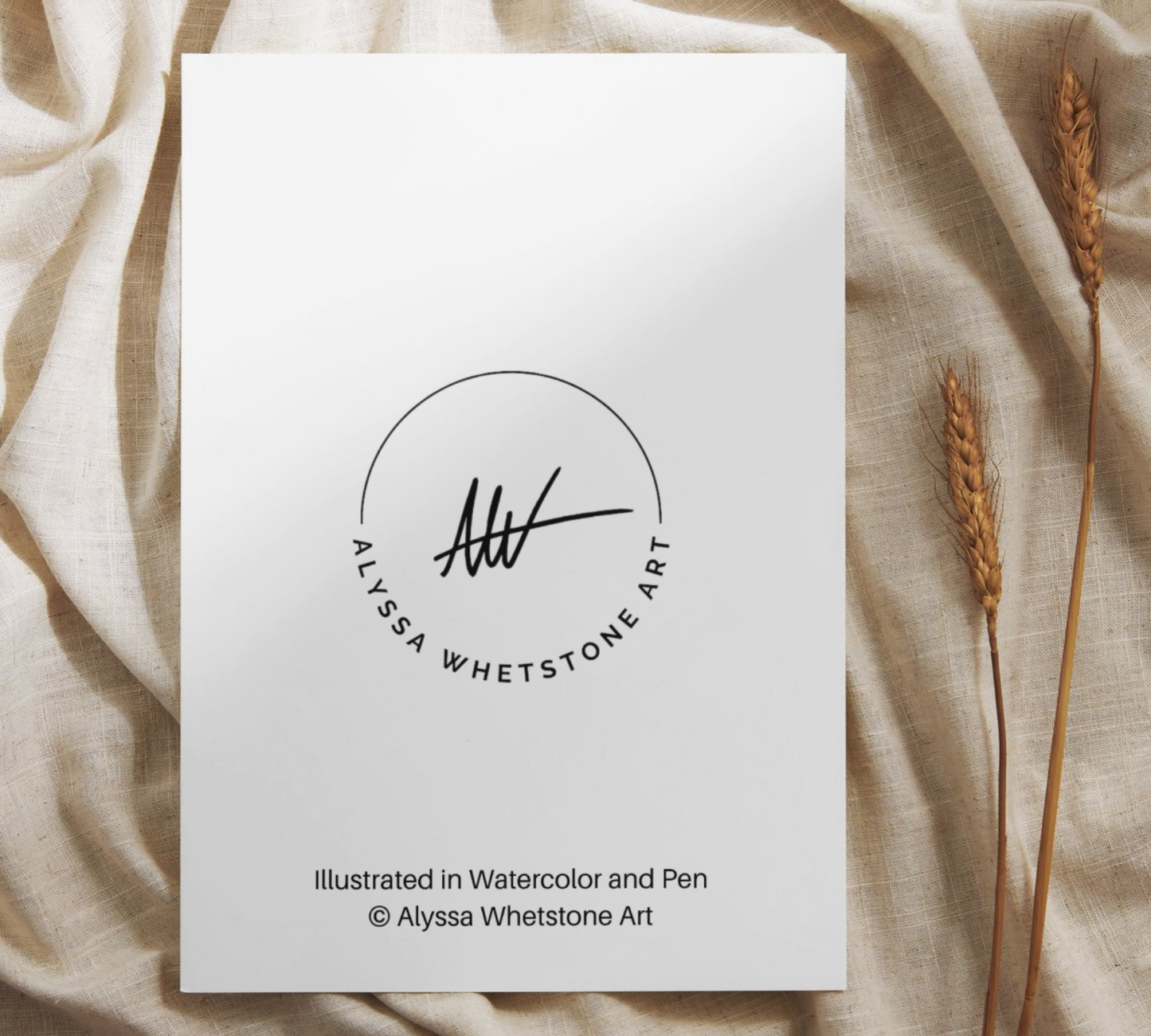 Aged to Perfection Watercolor Greeting Card