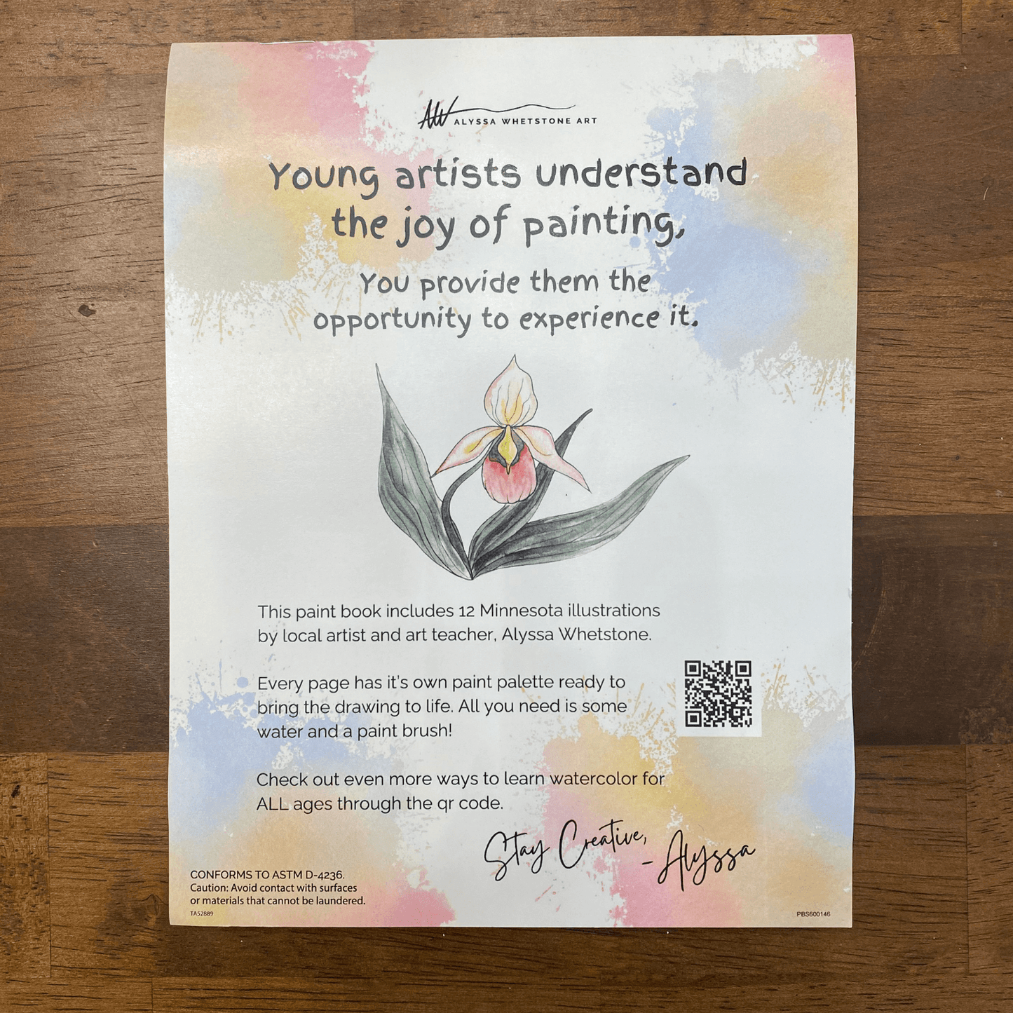 I Can Paint Minnesota - Kids Painting Book
