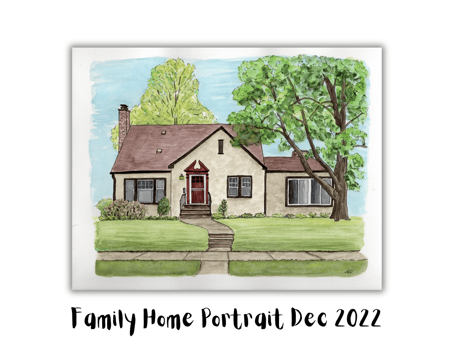Custom Painting - Made to Order Commissioned Watercolor Painting - alyssawhetstoneart
