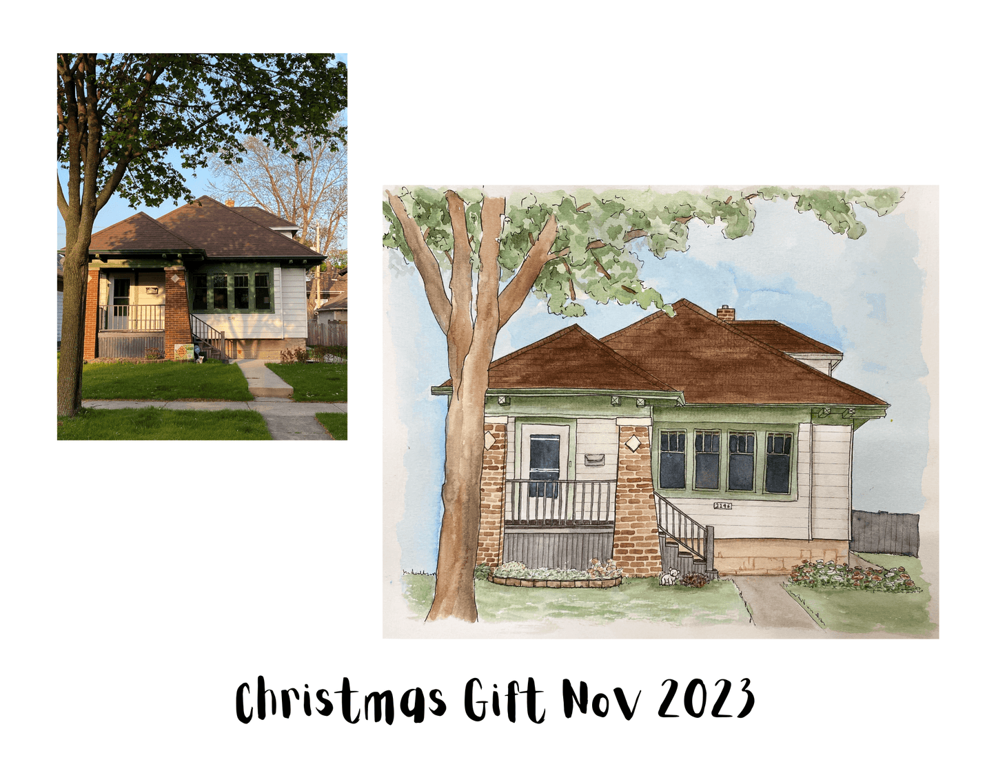 Custom Painting - Made to Order Commissioned Watercolor Painting - alyssawhetstoneart