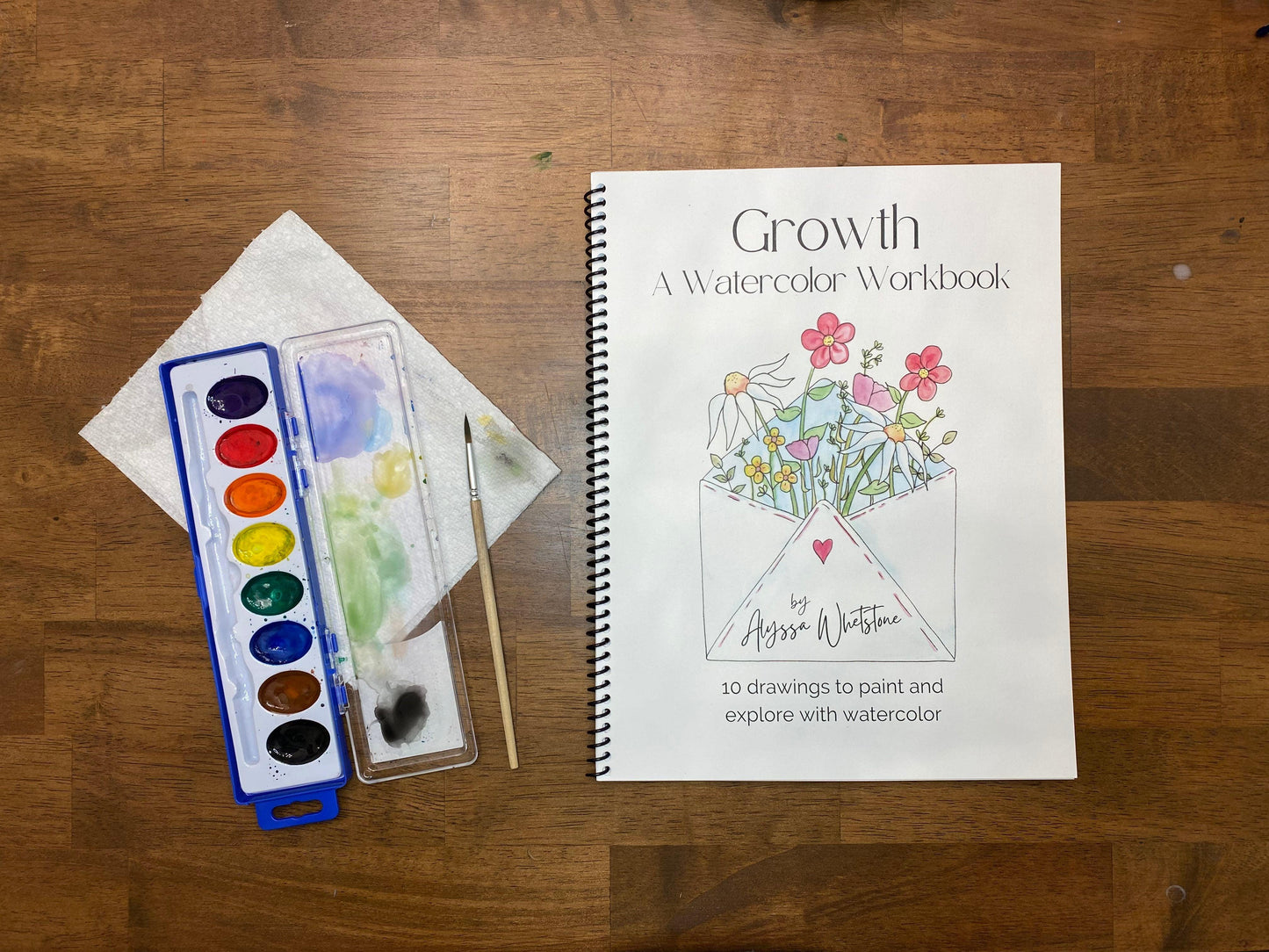 Beginner Paint Palette - alyssawhetstoneart