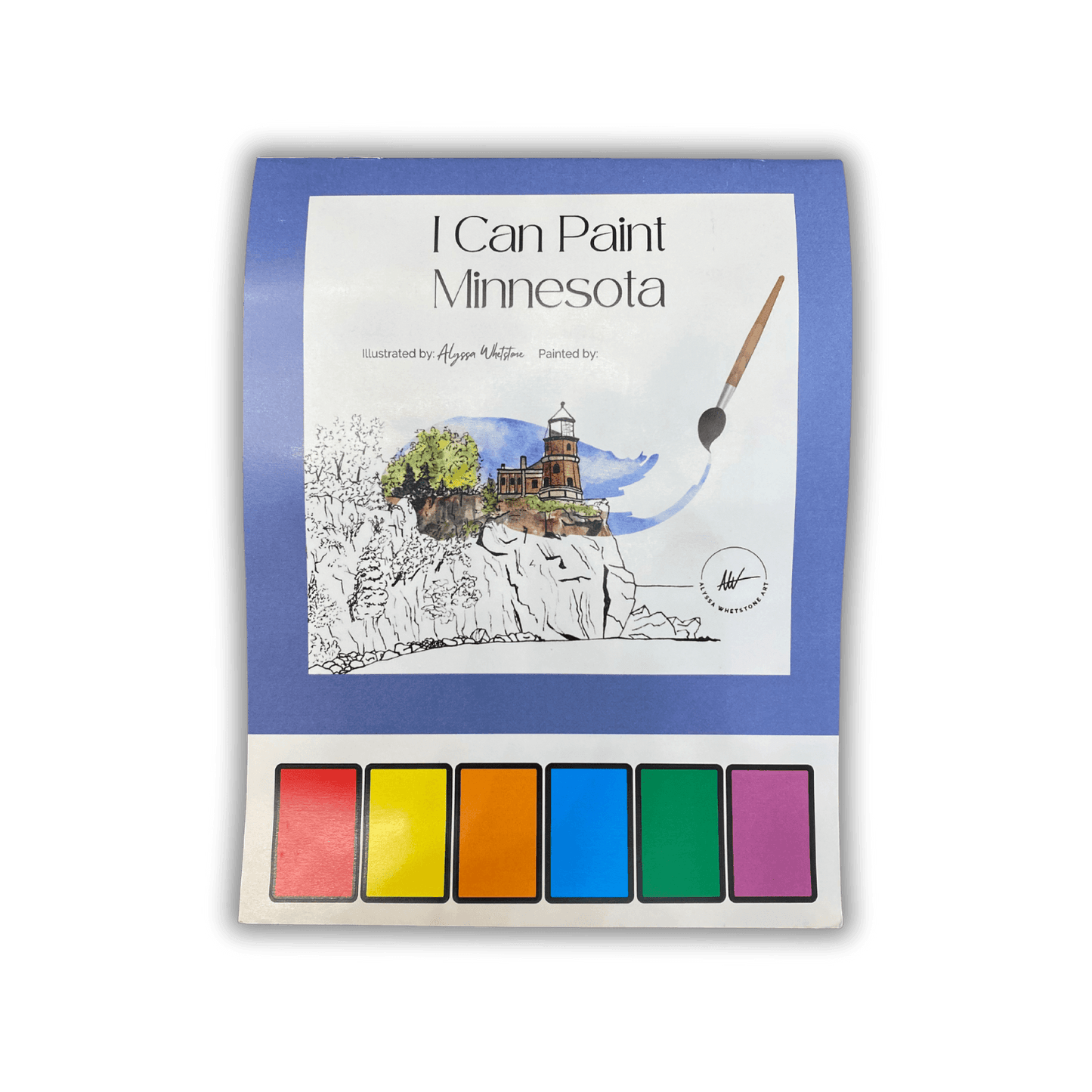 I Can Paint Minnesota - Kids Painting Book