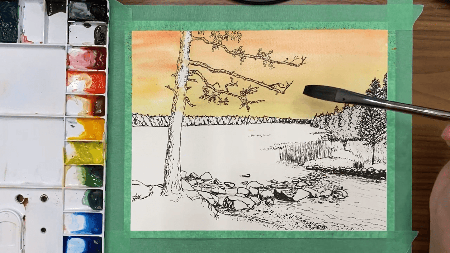 Lake Itasca Paint Me Page