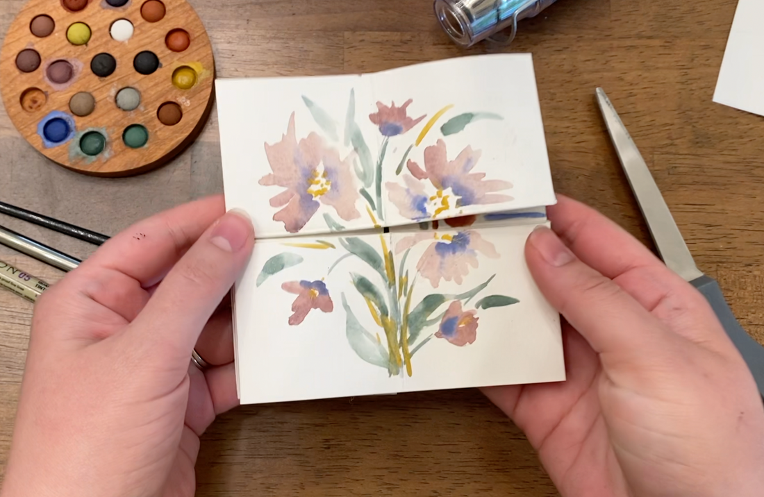 5 Things I Learned Making an Origami Watercolor Painting (And Why You Should Try It)