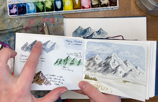 5 Reasons Your Watercolor Mountains Look Flat (And What to Do About Each One)