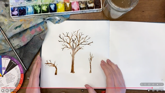 The 2-Letter Trick That Makes Watercolor Trees Look Effortless