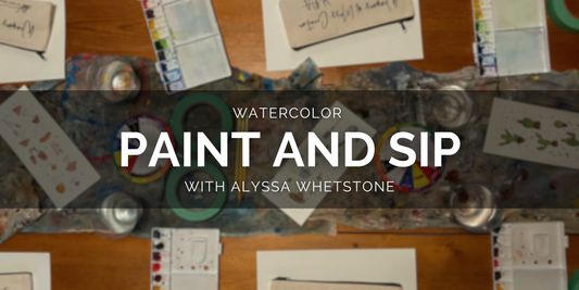 Sip and Paint in Watercolor - Friday April 12th 2024 - Minneapolis