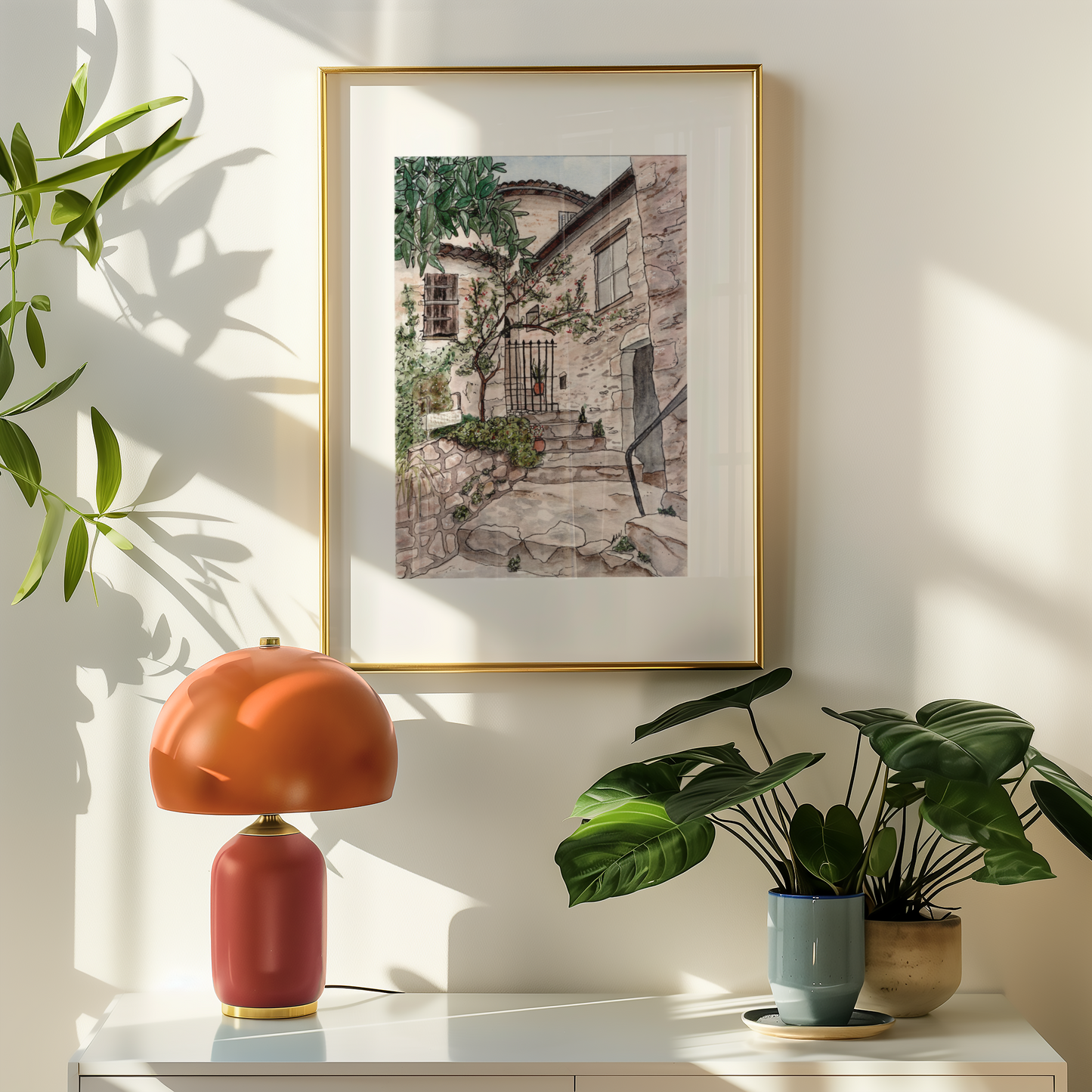Eze Village France Fine Art Print