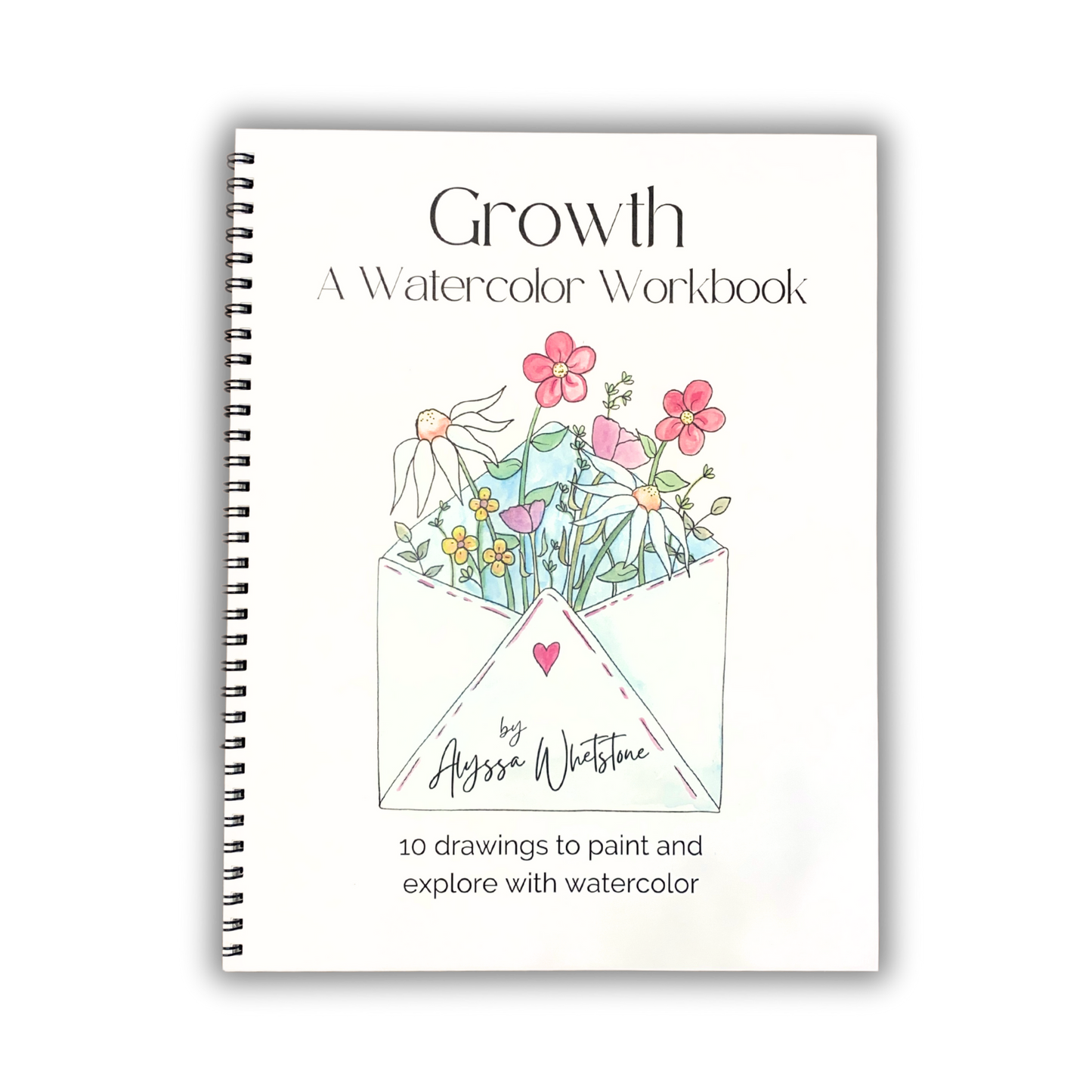 Growth Watercolor Workbook - Video Directions Included