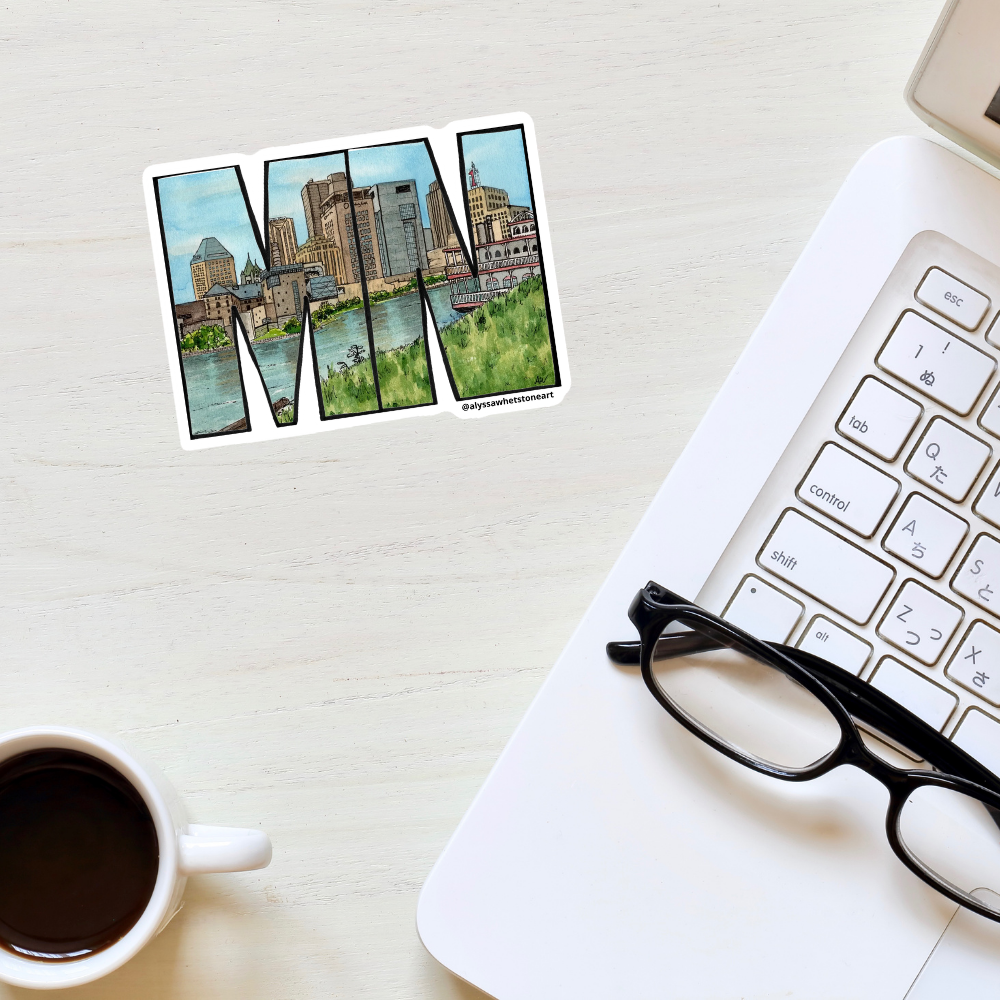 St. Paul MN - Vinyl Decal Sticker