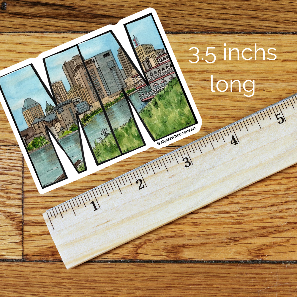 St. Paul MN - Vinyl Decal Sticker