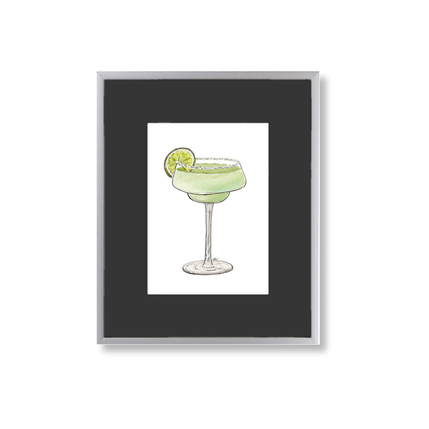 Margarita - Framed Original Watercolor Painting
