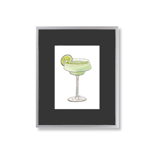 Margarita - Framed Original Watercolor Painting