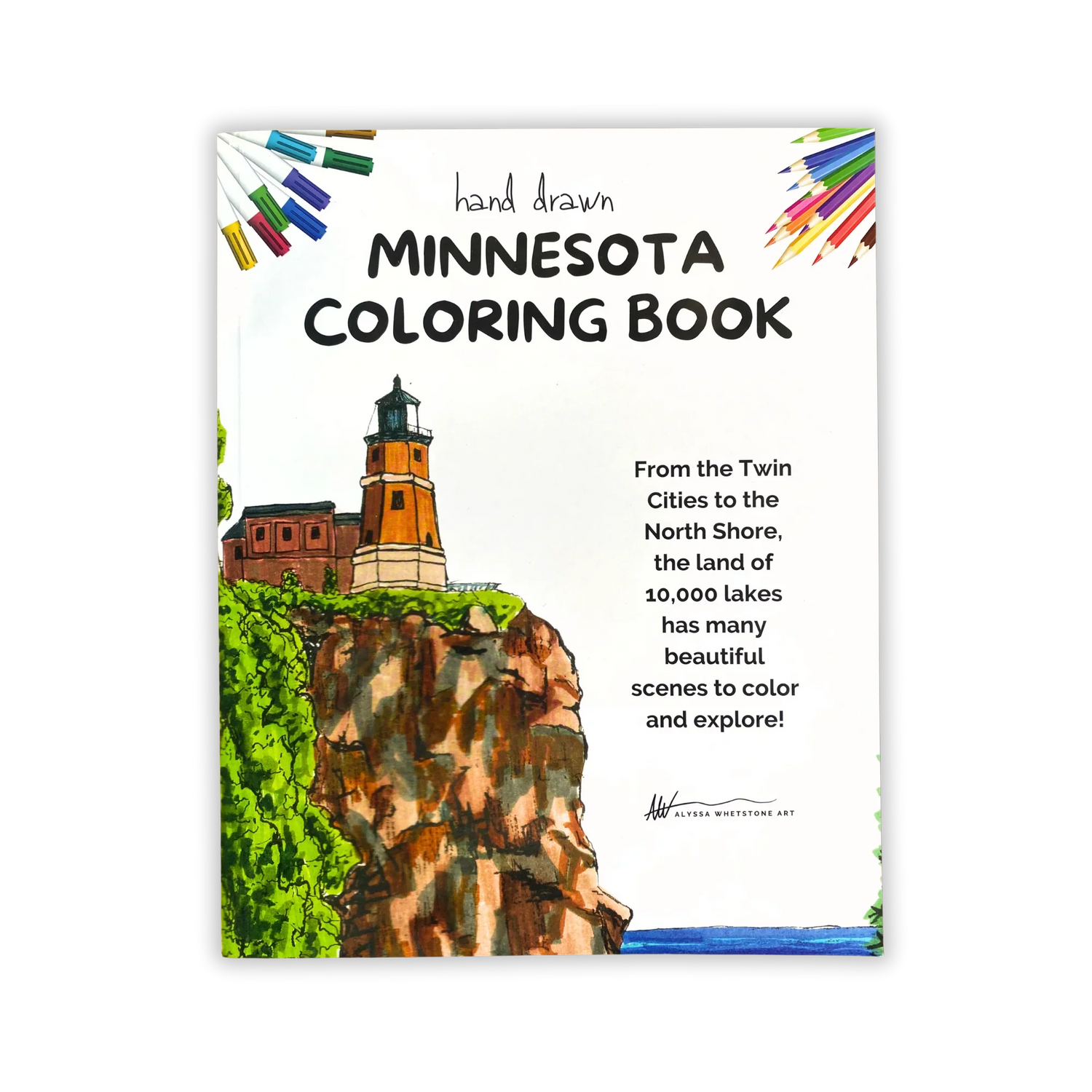 Minnesota Coloring Book - alyssawhetstoneart