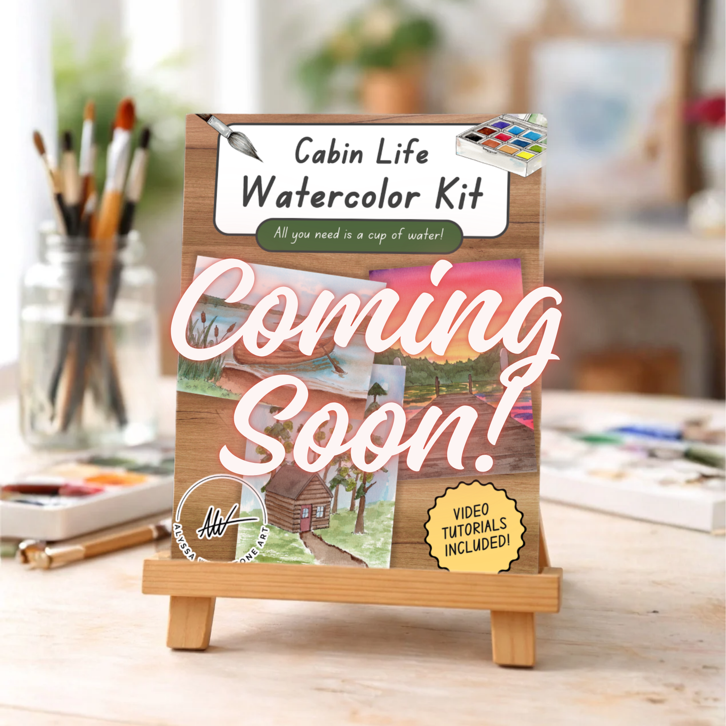 Cabin Life Watercolor Kit