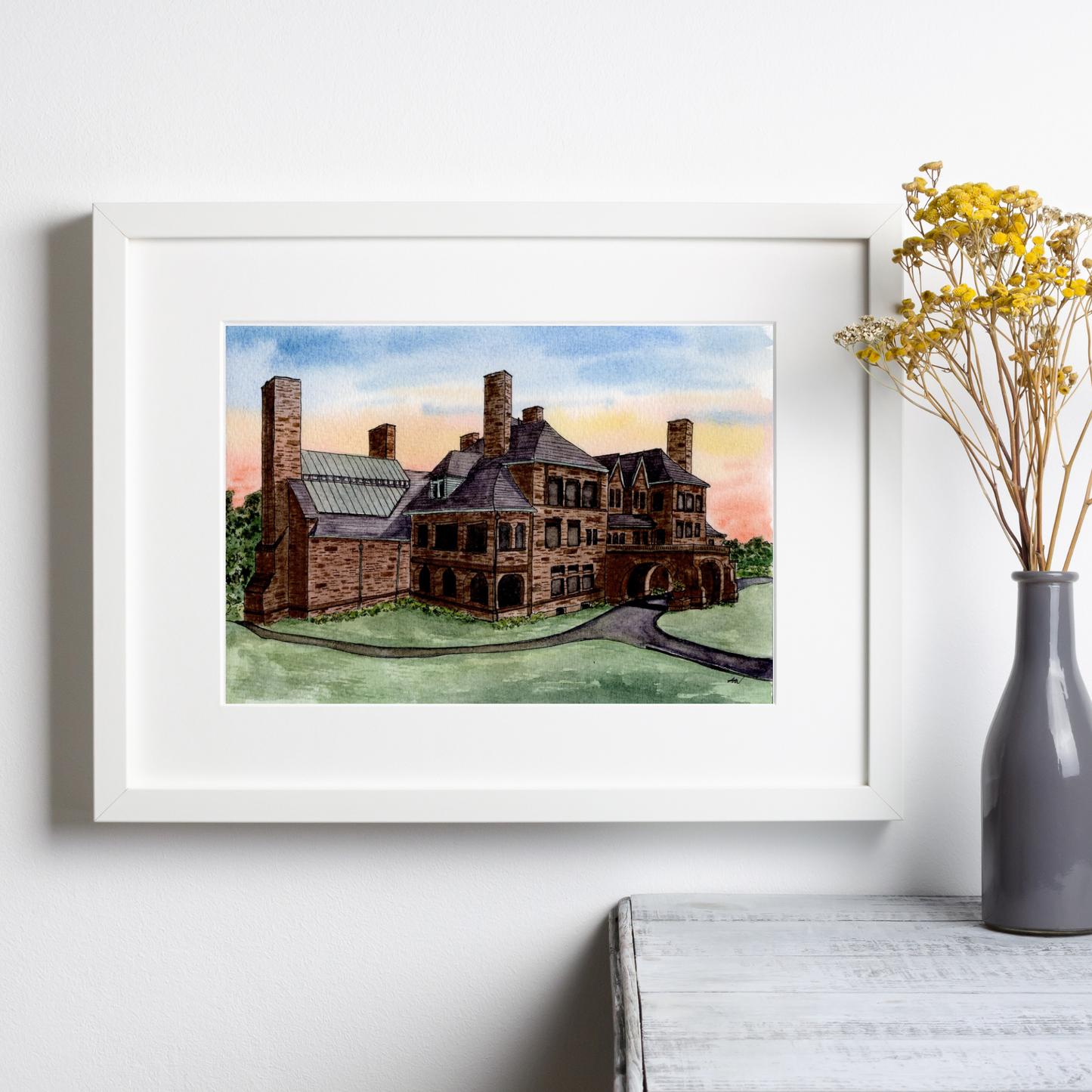 James J Hill House Fine Art Print