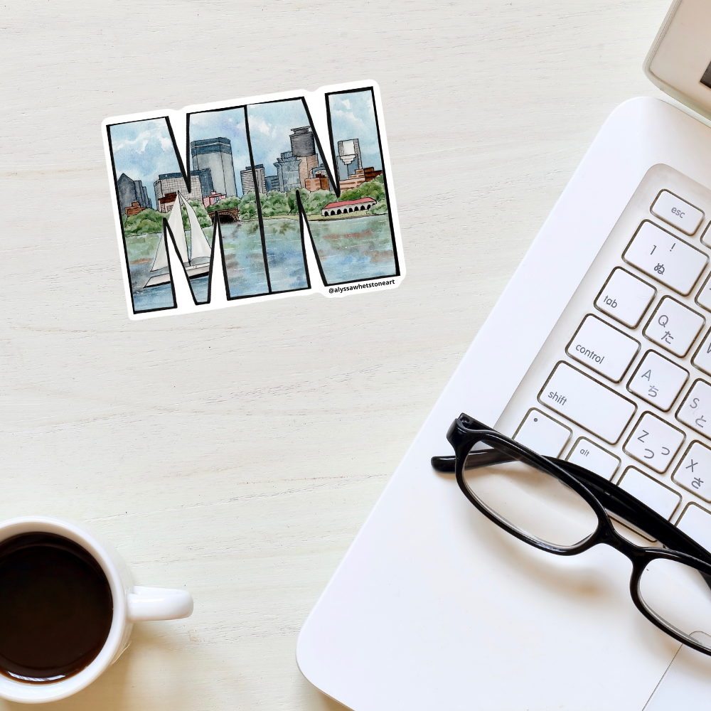 Lake Bde Maka SKa MN - Vinyl Decal Sticker