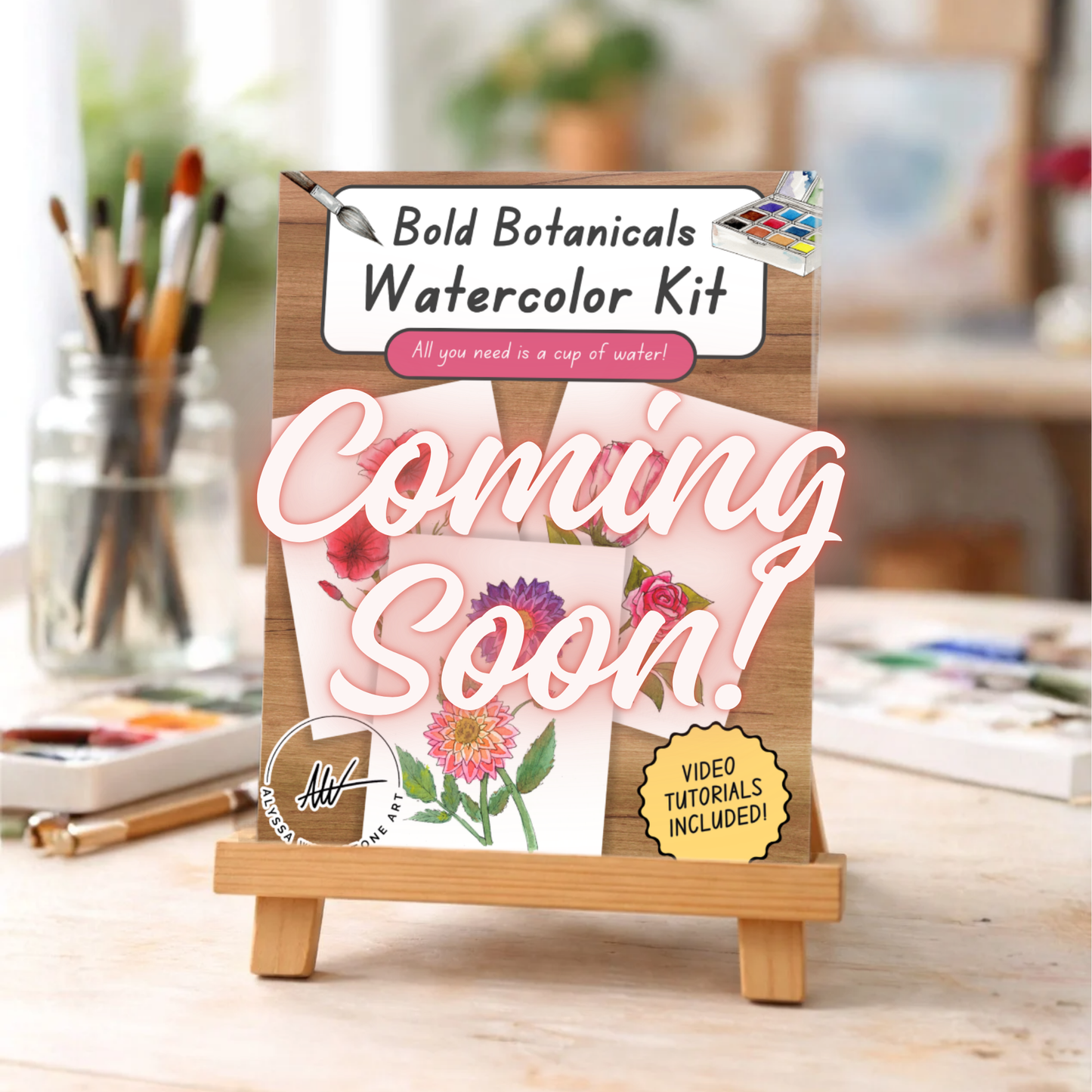 Bold Botanicals Watercolor Kit