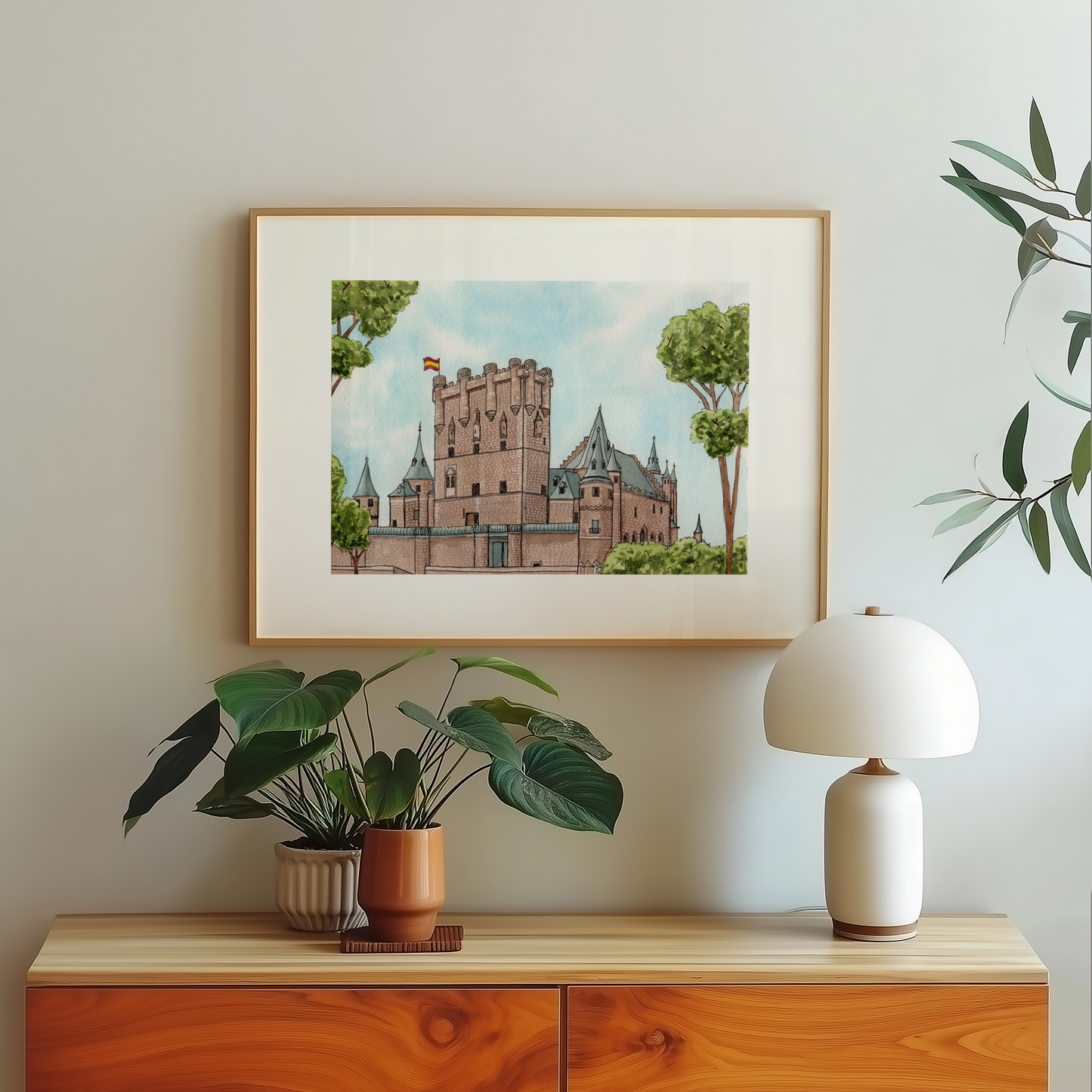 Alcazar Segovia Castle Fine Art Print