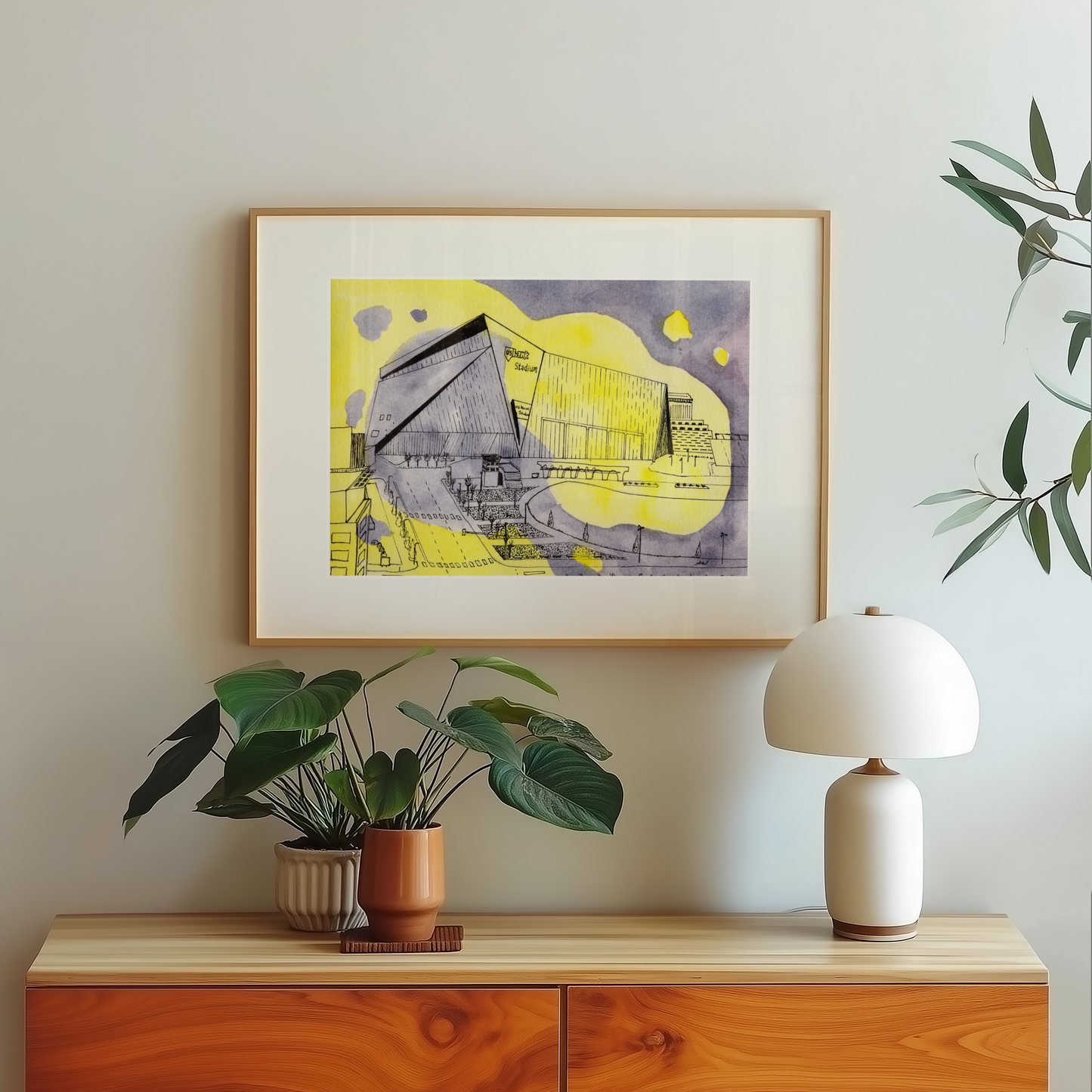 US Bank Stadium Fine Art Print