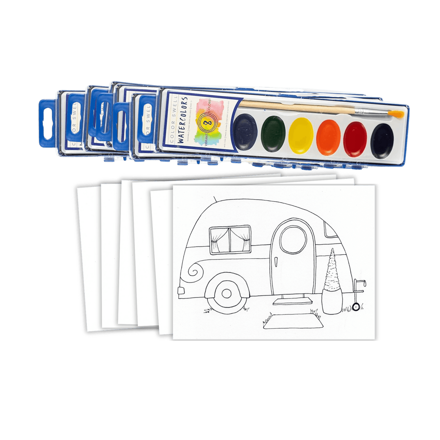 Camper - Paint Me! Party Pack