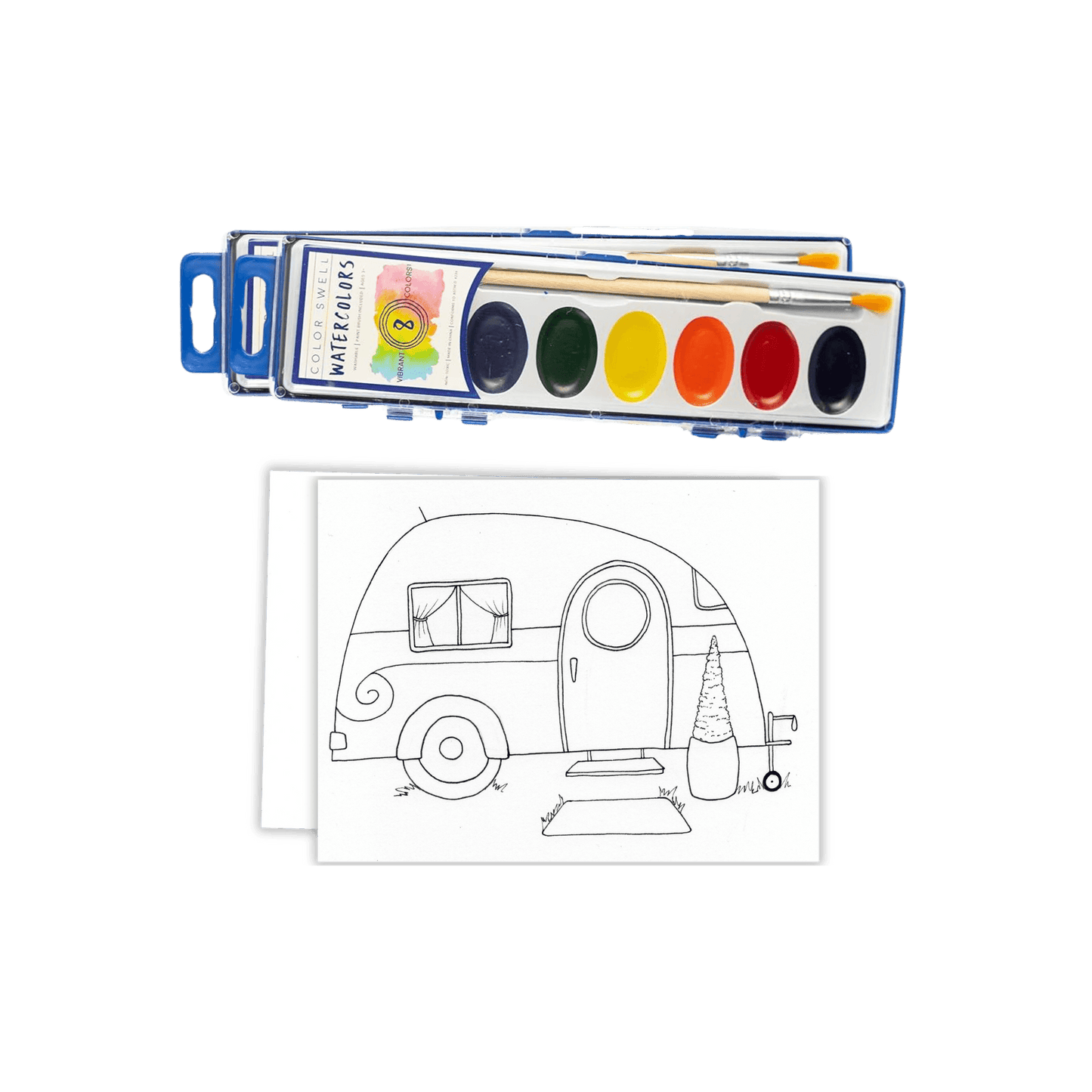 Camper - Paint Me! Party Pack