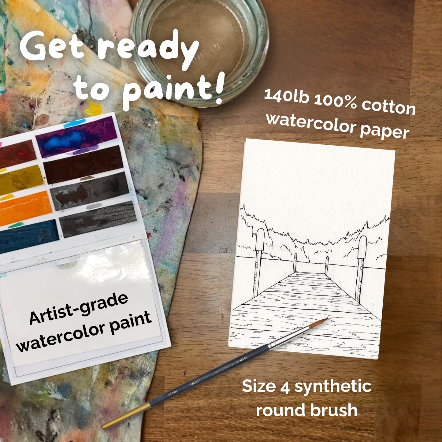 Cabin Life Watercolor Kit