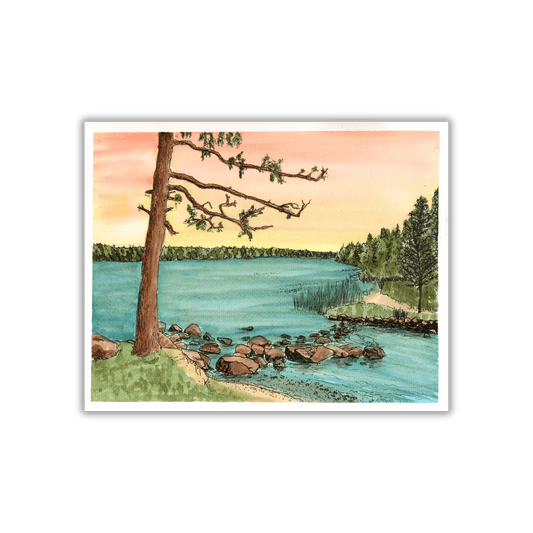 Lake Itasca Paint Me Page