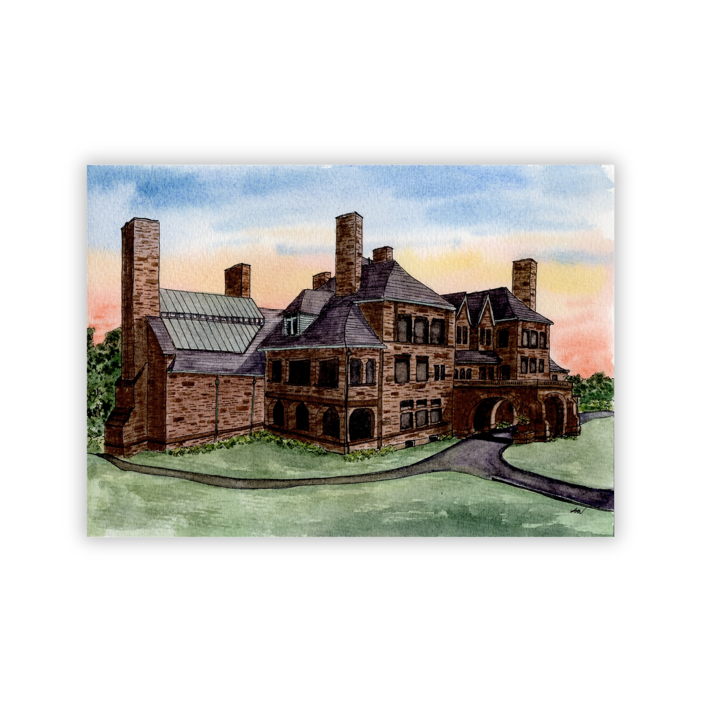 James J Hill House Fine Art Print