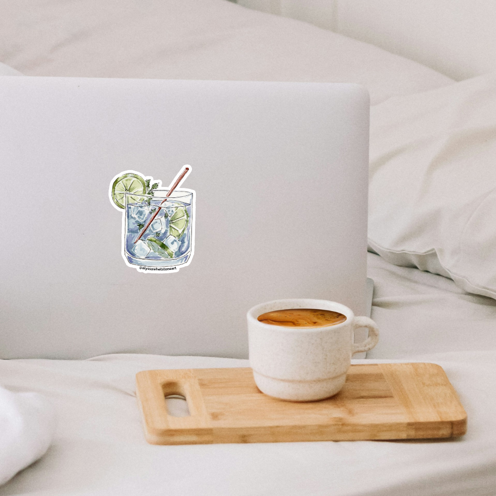 Gin and Tonic - Vinyl Decal Sticker