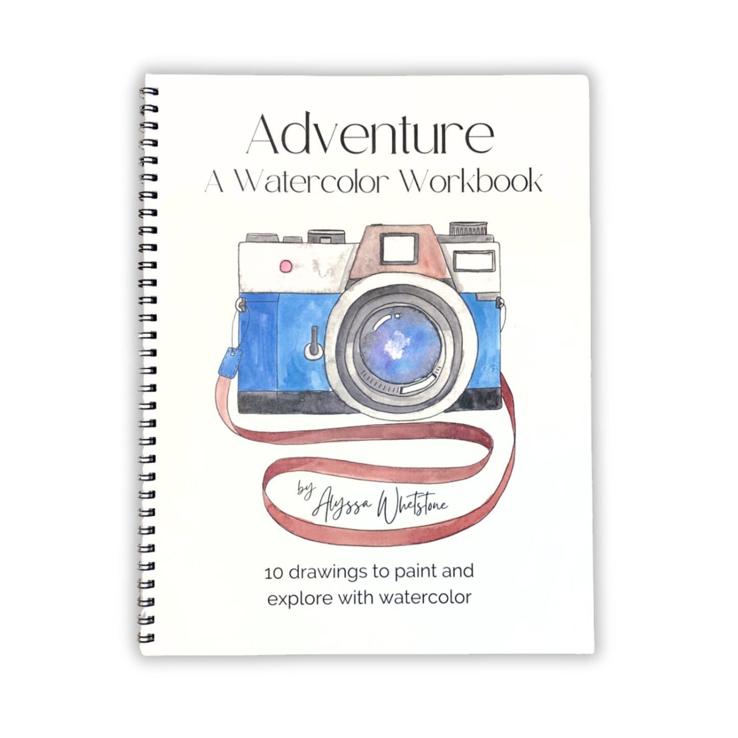 Adventure Watercolor Workbook - Video Directions Included