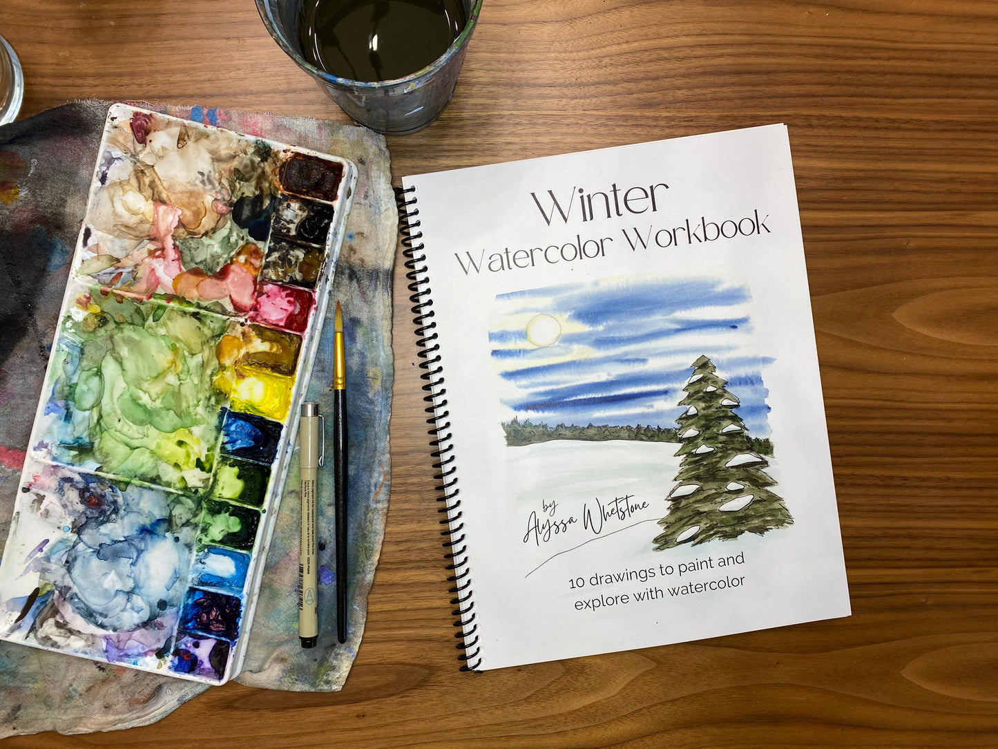 Winter Watercolor Workbook