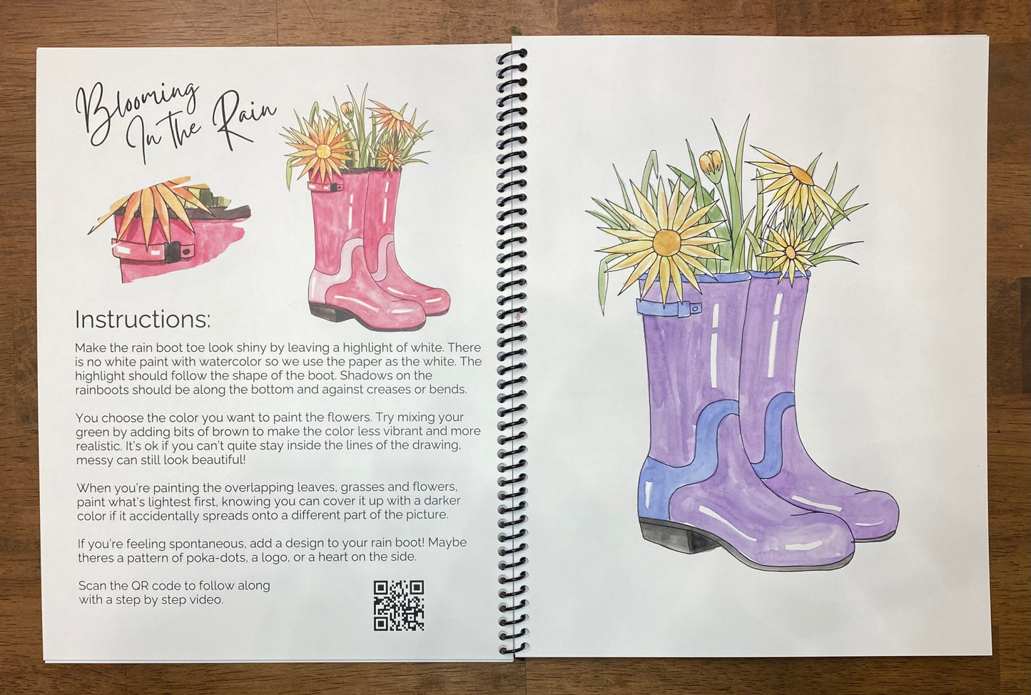 Growth Watercolor Workbook