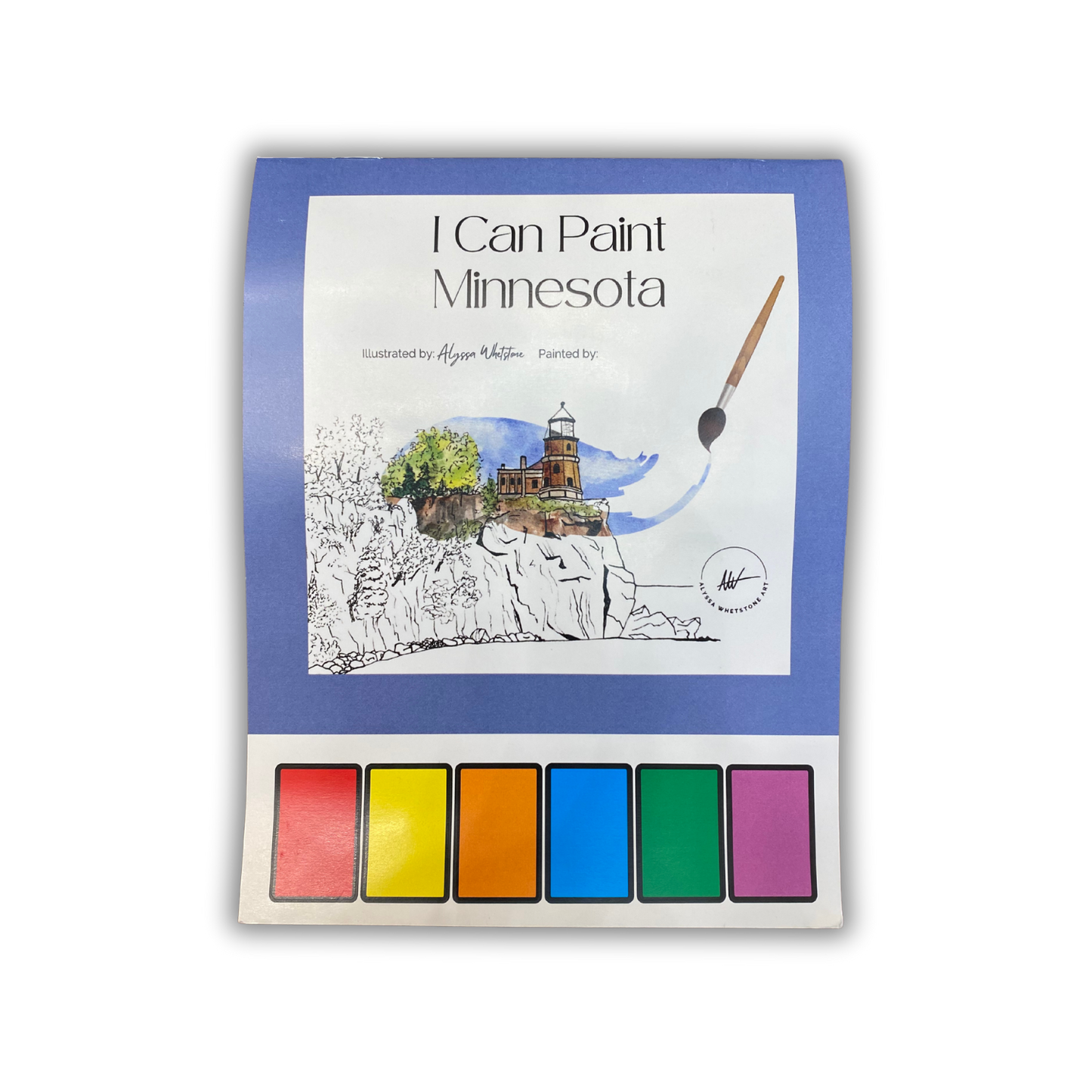 I Can Paint Minnesota - Kids Painting Book