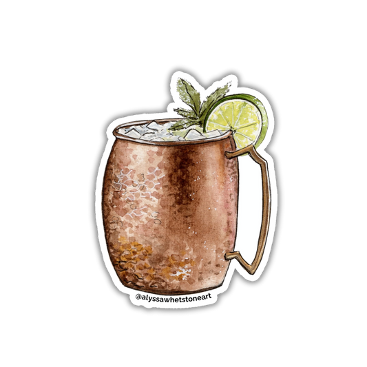 Moscow Mule - Vinyl Decal Sticker