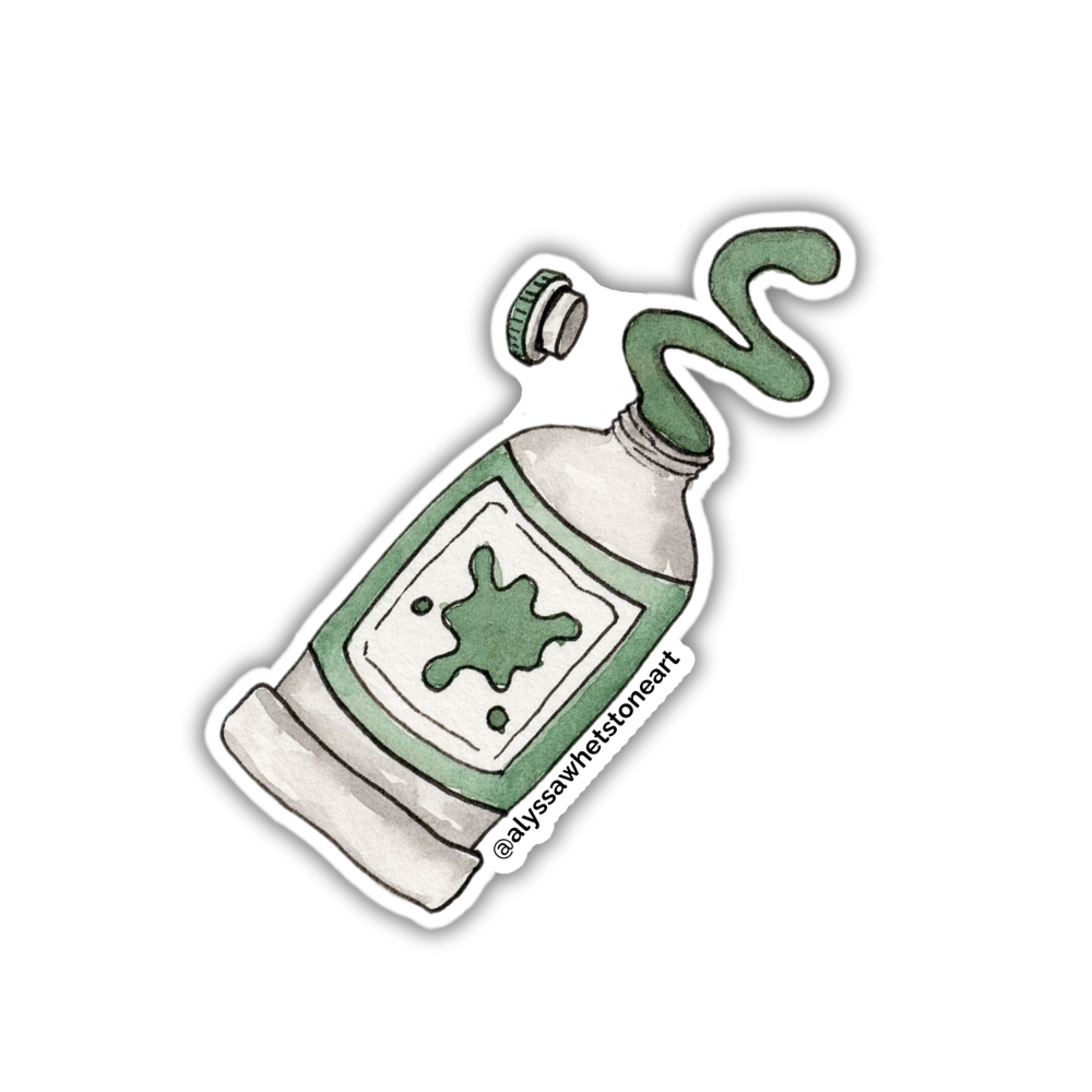 Paint Tube - Vinyl Decal Sticker