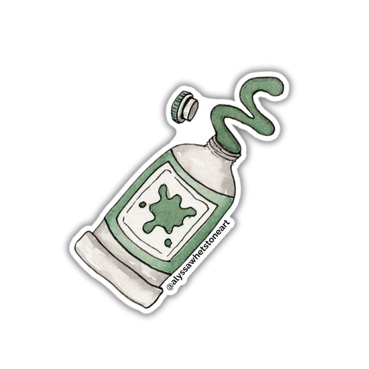 Paint Tube - Vinyl Decal Sticker