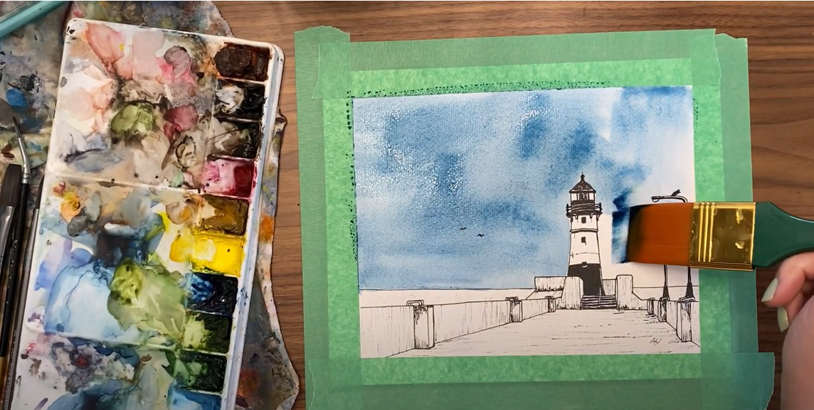 Lake Superior Lighthouse Paint Me Page