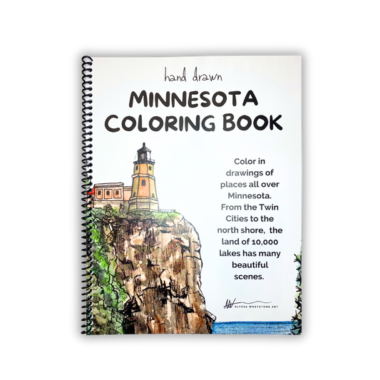 Minnesota Coloring Pages NEW DESIGN