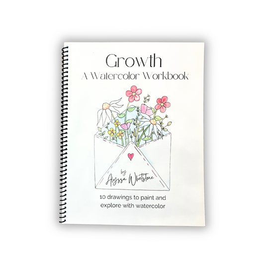 Growth Watercolor Workbook - PRE ORDER
