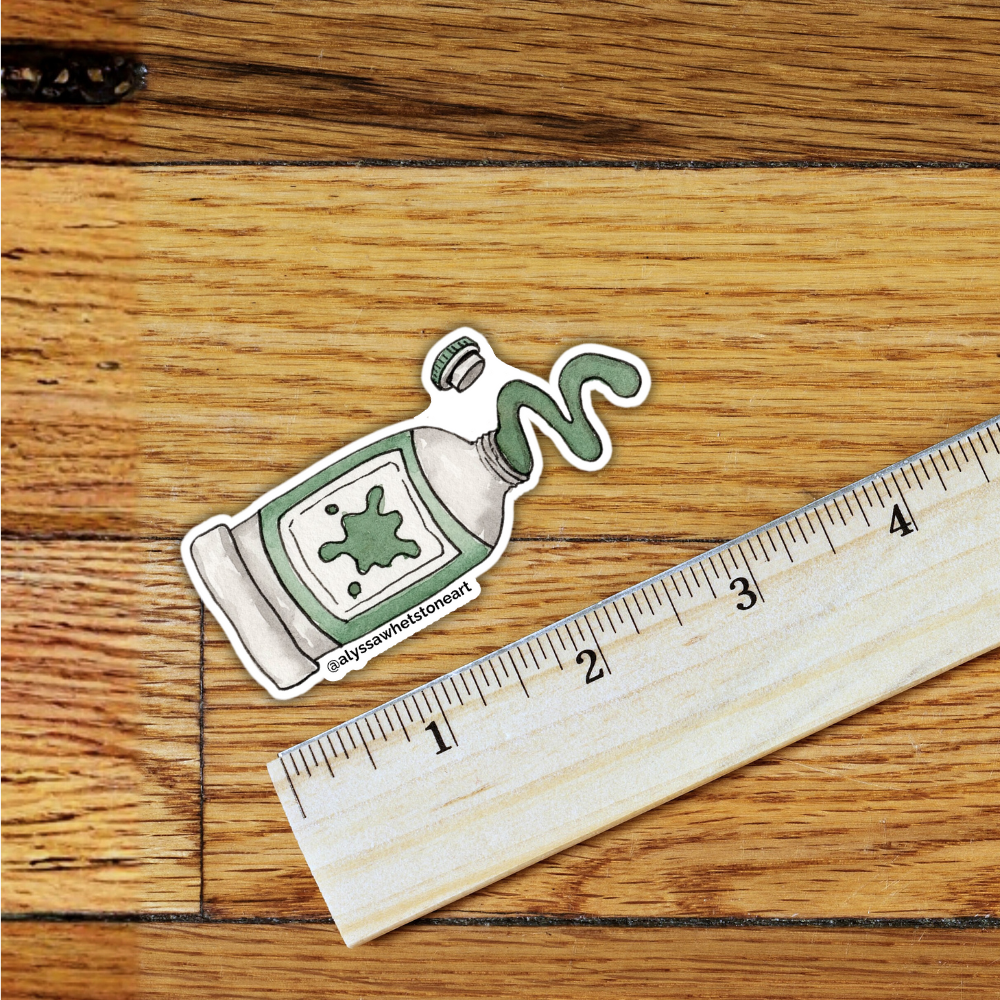 Paint Tube - Vinyl Decal Sticker