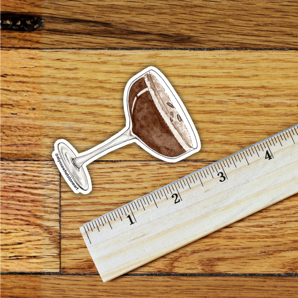 Espresso Martini - Vinyl Decal Sticker