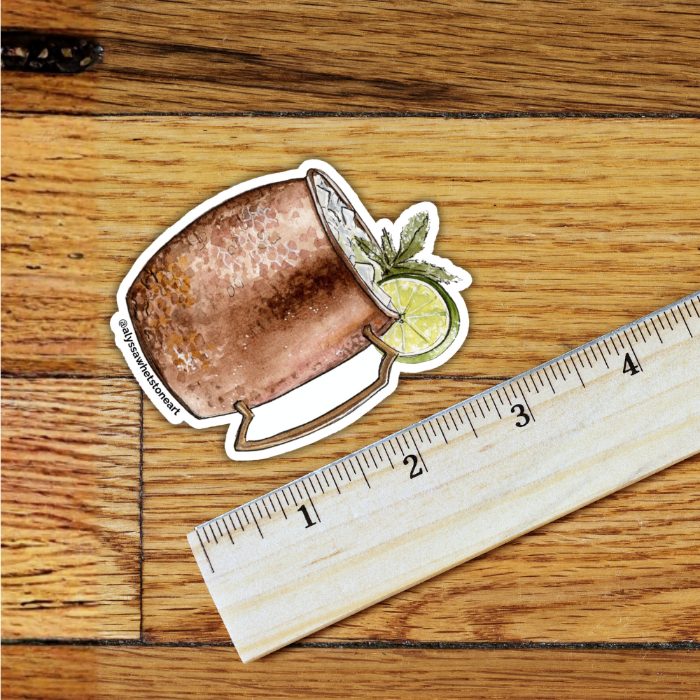 Moscow Mule - Vinyl Decal Sticker