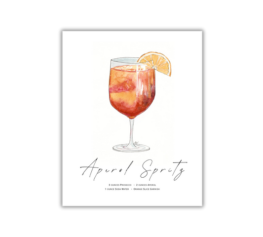 Aperol Spritz Fine Art Print