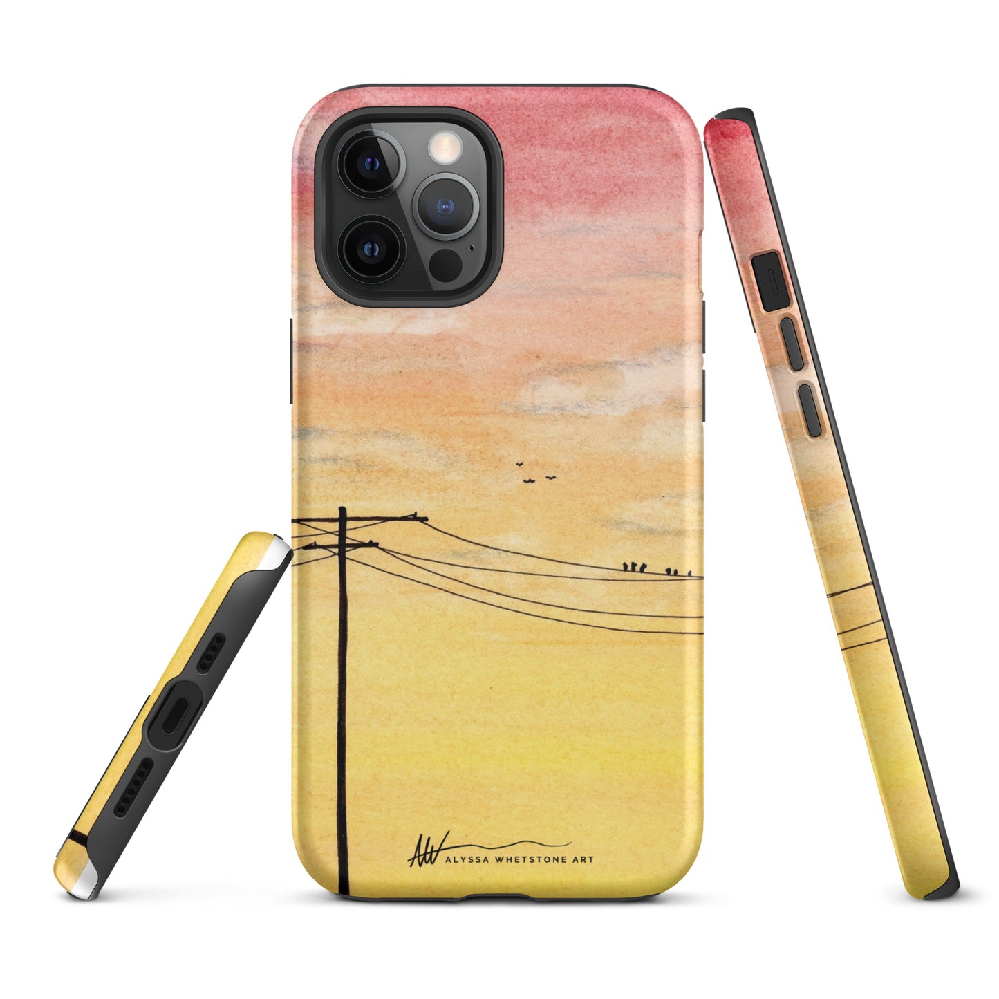 Sunset Powerlines Tough Case for iPhone®