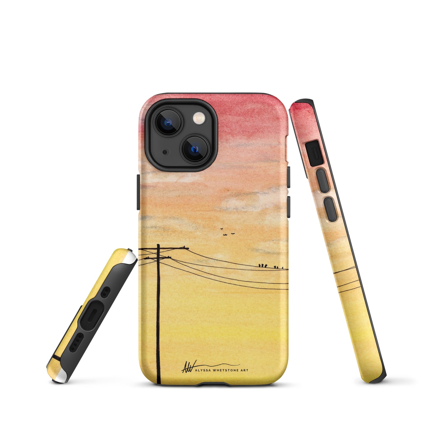 Sunset Powerlines Tough Case for iPhone®